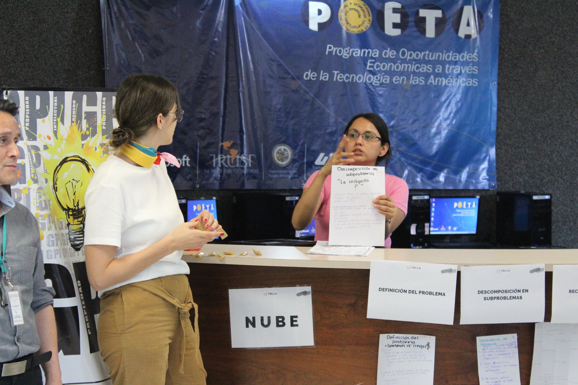 TEC.LA – Pensamiento Computacional para Educadores con Eidos – Always Learning, Aliado estratégico de Microsoft y The Trust for the Americas en la región.