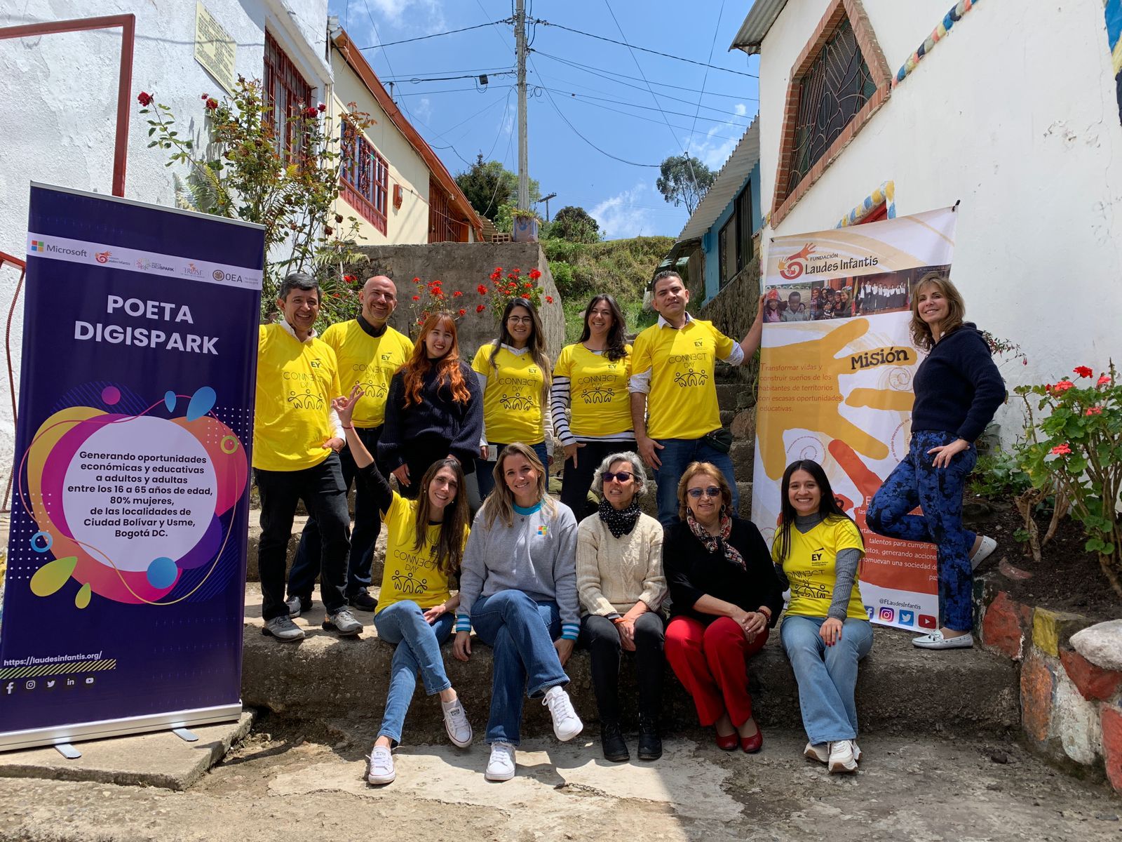 Voluntarios de EY Colombia en Laudes Infantis