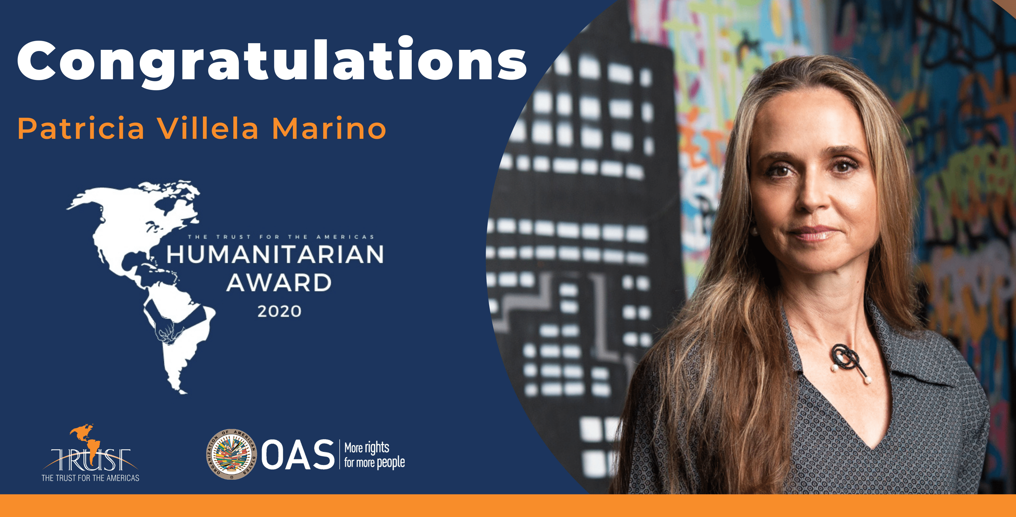 Patricia Villela Marino Trust/OAS Humanitarian of the year