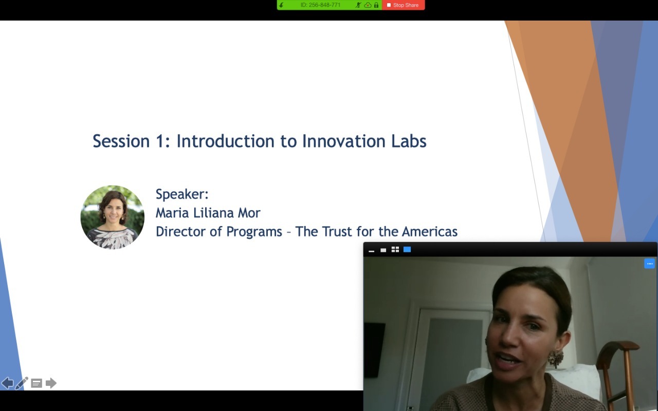 Train the trainers virtual sessions at NCB Icon Lab in Jamaica